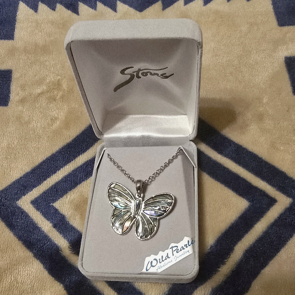 Butterfly Pendant Necklace